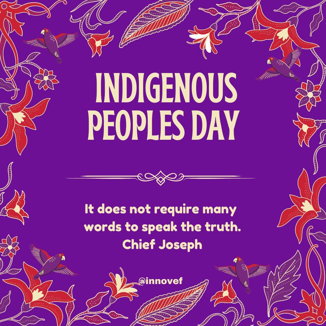 Innovef's tweet image. “It does not require many words to speak the truth.”~Chief Joseph #IndigenousPeoplesDay #IndigenousTraditions #IndigenousCultures #IndigenousPeople #NativeAmericans #IndigenousAmericans