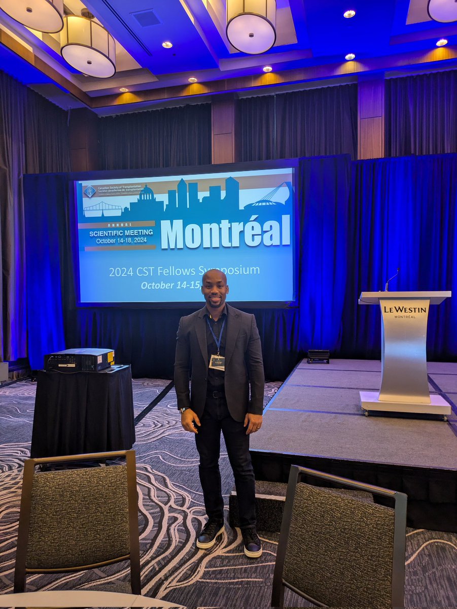 Attending the Fellows Symposium, Canadian Society of Transplantation, Montreal.

#CST