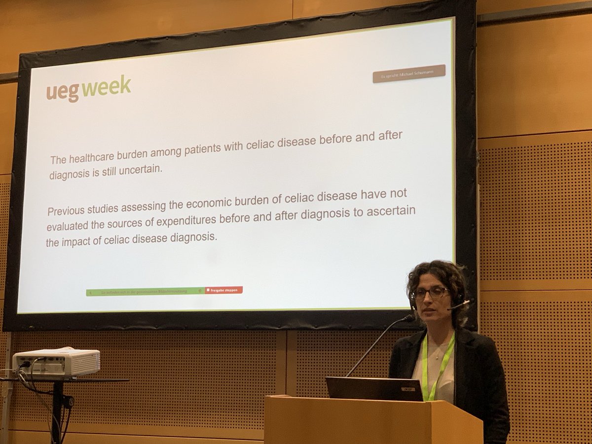 Fabiana Zingone ⁦<a href="/my_ueg/">my_UEG</a>⁩ on high burden of comorbidities in celiac patients before and AFTER diagnosis.