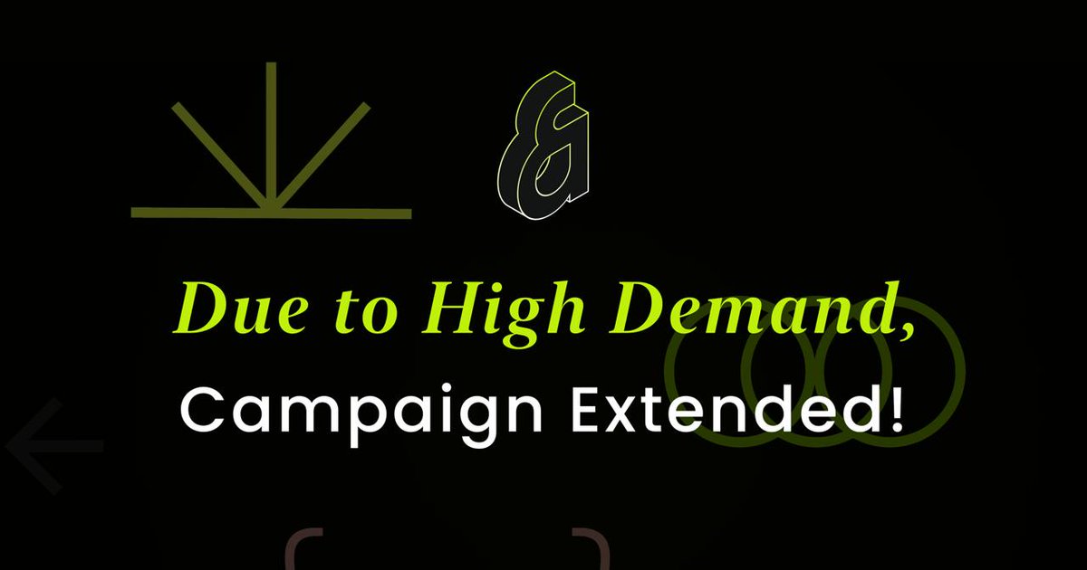 🚨 Campaign Extended Due to High Demand! 🚨
bit.ly/47ZkaC3

Thanks to overwhelming interest, we’re extending the campaign until the end of October! 🎉

Don't miss your chance to win $400.

Want to manually add the Kaia network? Here's how: [bit.ly/3Nij4HZ]
