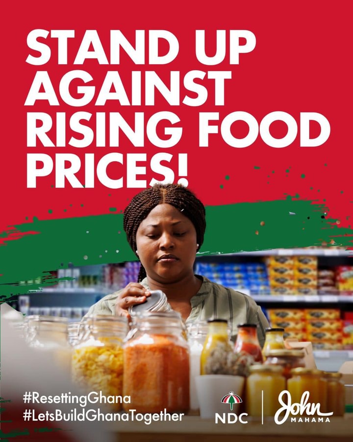 Food should always be affordable!

You know that! 
John Mahama knows it too! From his first day in office, he will fight hard against food price inflation. Because he cares about you!

Vote John Mahama, the President you can count on!

#FightingFoodPrices
#ResettingGhana