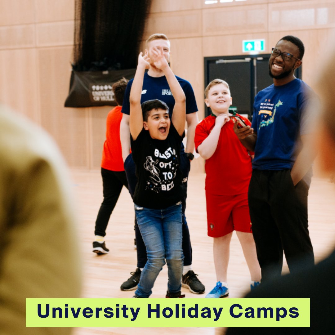 Autumn fun at Hull Uni! 🍂🎨
Give your kids (7-11) an exciting break:

31 Oct &amp; 1 Nov 2024
9AM-3:30PM
£15/child/day

Sports, crafts, friends &amp; more!
Limited spaces. Comment "holiday camps" for booking link.
Let's make memories! 🍁🌟
#HullUniHolidayCamps #AutumnFun