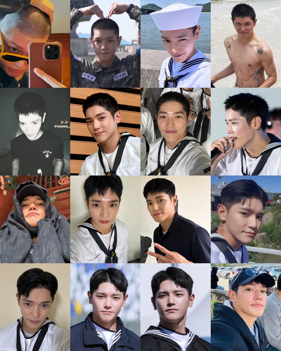 taeyongpictures's tweet image. half a year has passed since taeyong started his military service