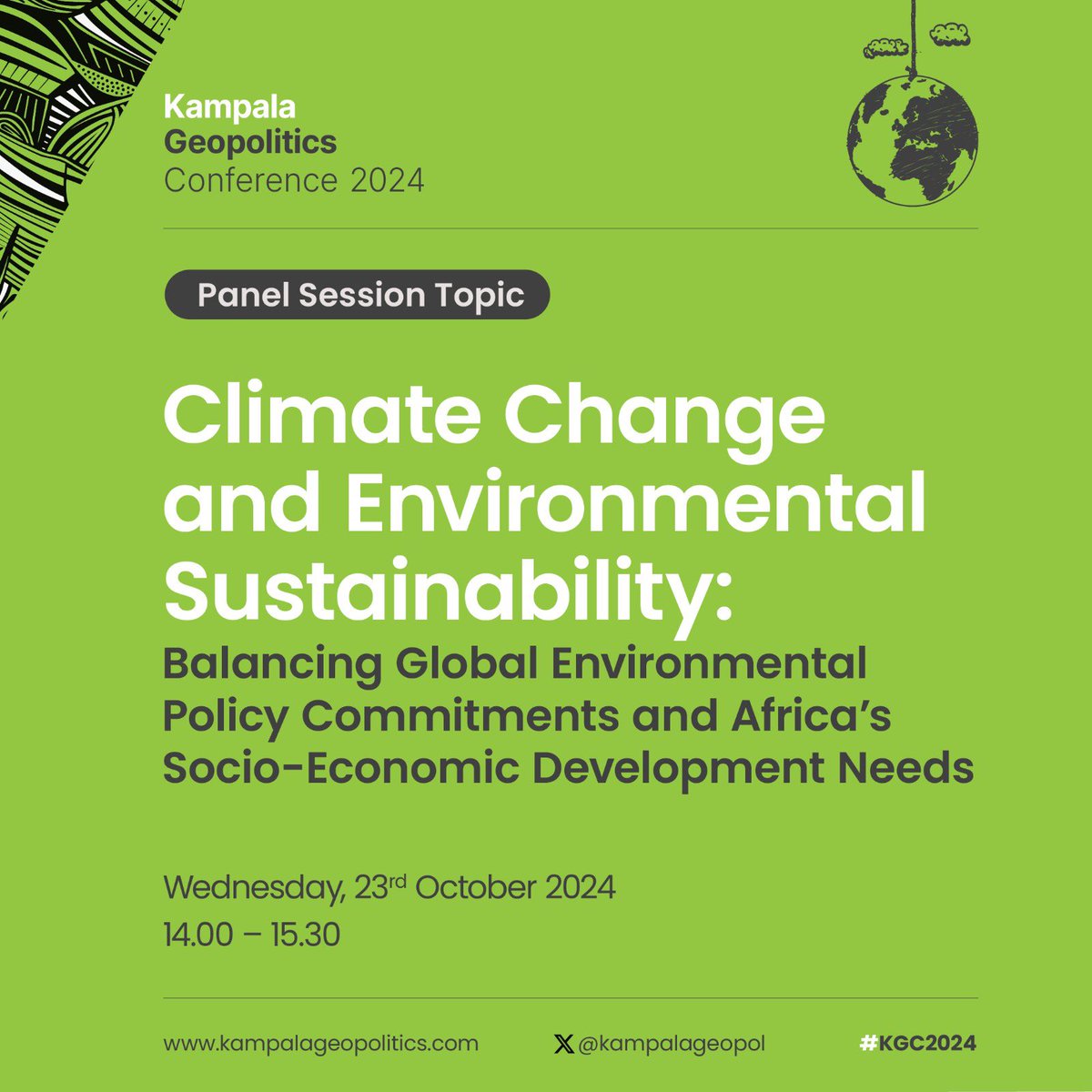 Jude_Mugabi's tweet image. Don’t miss the #KampalaGeopoliticsConference for discussions on balancing global climate commitments with Africa&apos;s development needs as experts will delve into the implications of Uganda&apos;s oil revenue on society, geopolitics, and the environment.

#KGC2024