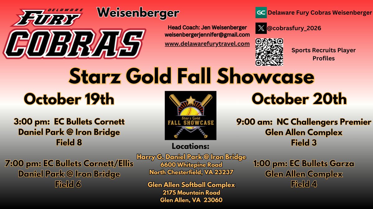 Headed to Richmond, VA this weekend for Starz Gold Fall Showcase!