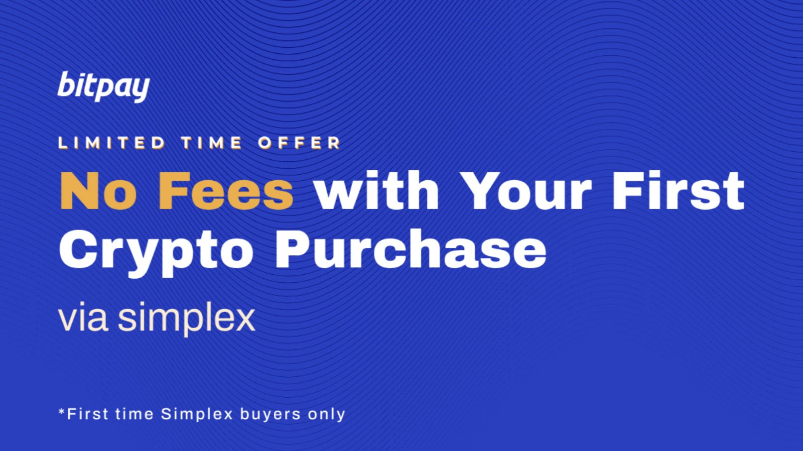 BitPay on X: &ldquo;Pay NO FEES on crypto purchases via Simplex. https 