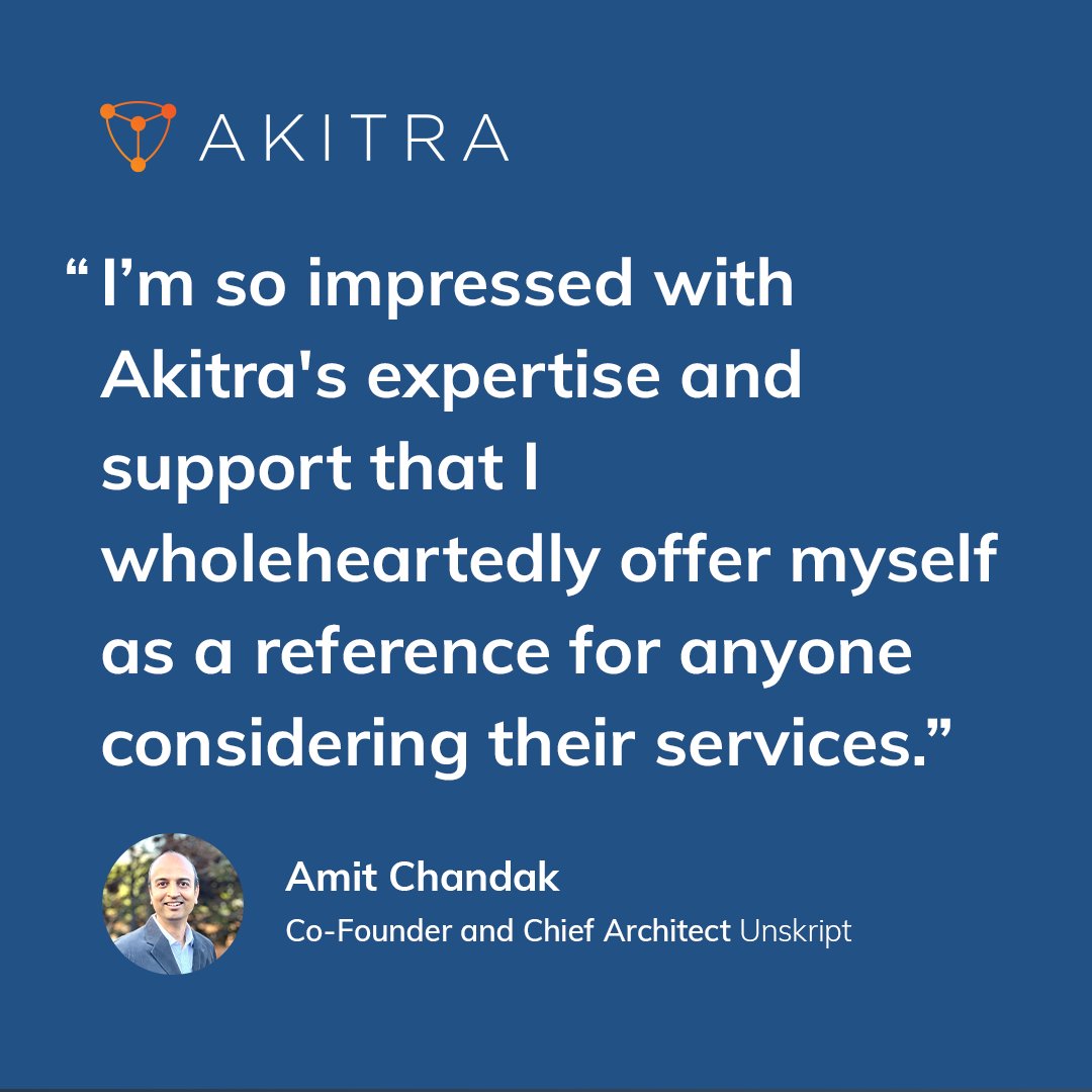 UnSkript Achieves #SOC2 Type 2 compliance! 🚀 With Akitra’s platform, <a href="/UnSkript/">unSkript</a> streamlined compliance through automated evidence collection and continuous monitoring, making the journey faster and easier.

Book a #Demo at akitra.com/demo