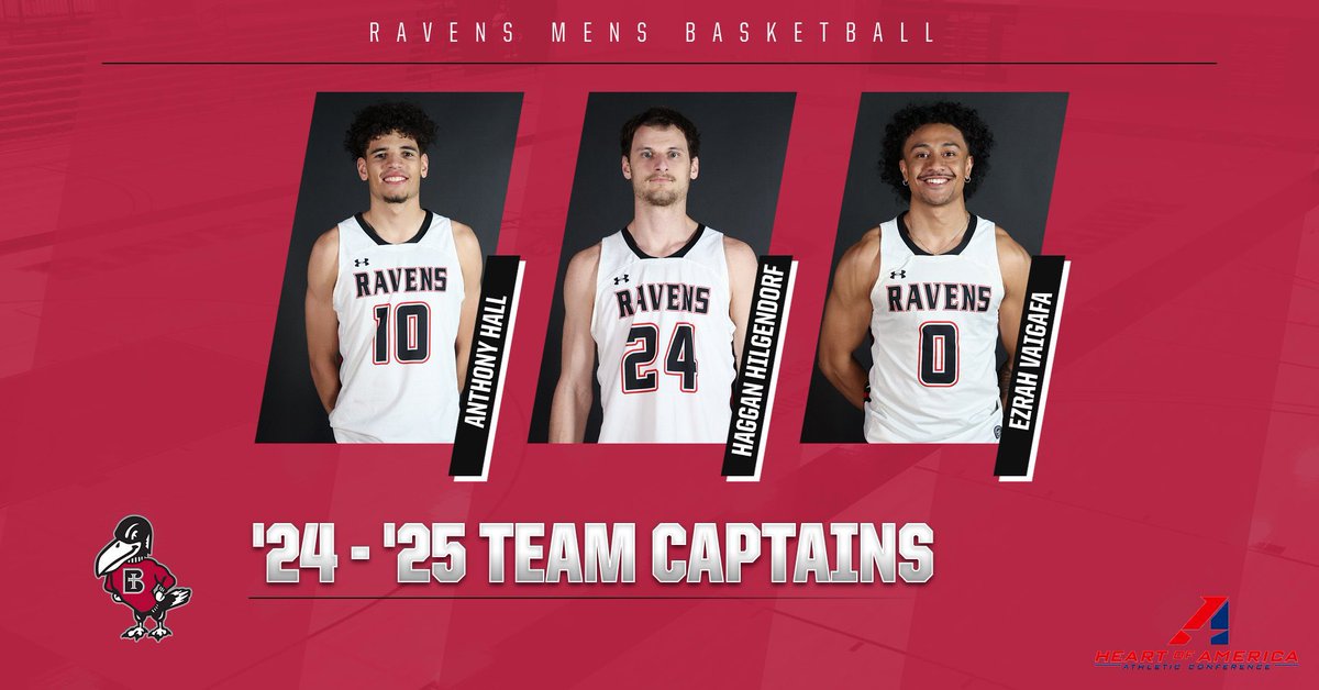 Congratulation to Anthony, Haggan, and Ezrah on being named Team Captains for the ‘24-‘25 season!