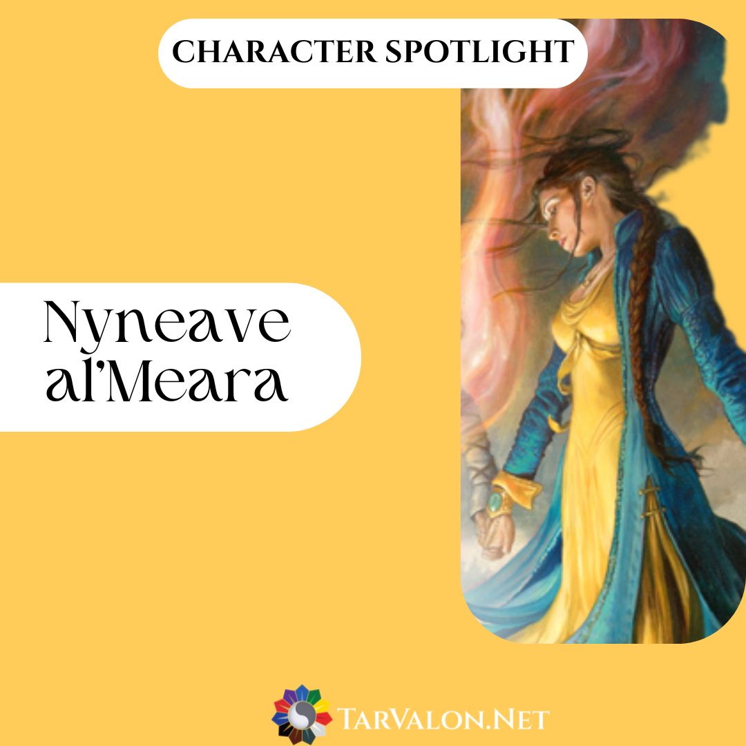 TarValon's tweet image. Over the next two weeks, our spotlight will be on our favorite braid-tugging OP Aes Sedai, Nyneave al&apos;Meara!

#BookTwitter #TarValonNet #TwitterOfTime