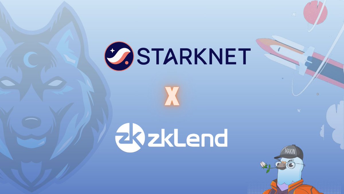 0x_defi_ninja's tweet image. Continuing our daily review of the #starknet_ecosystem.
@zkLend is here! It setting the stage for a revolution in decentralized finance (DeFi). Let's take a look at what the uniqueness of the project is and why you should keep an eye on it👇