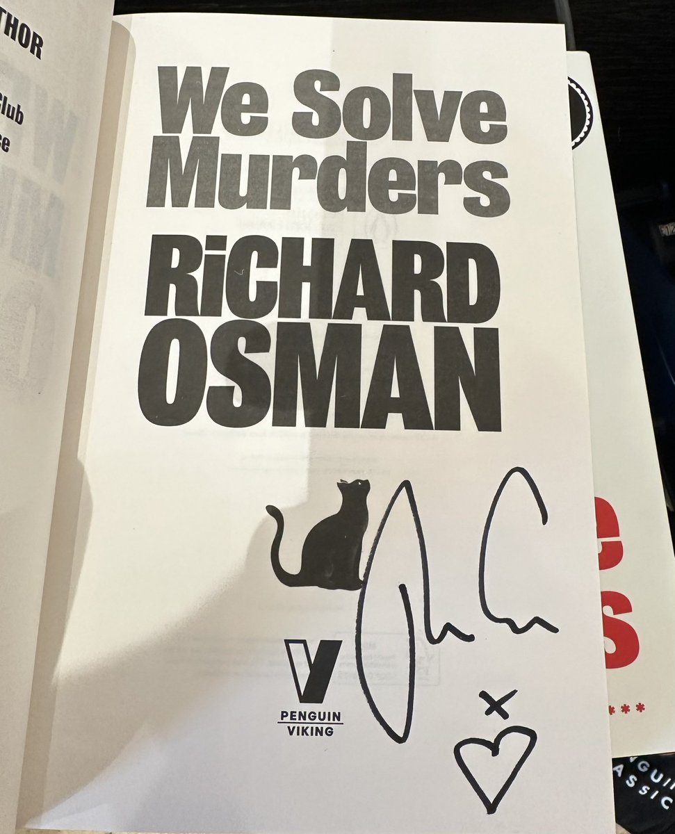 Richard Osman tweet media