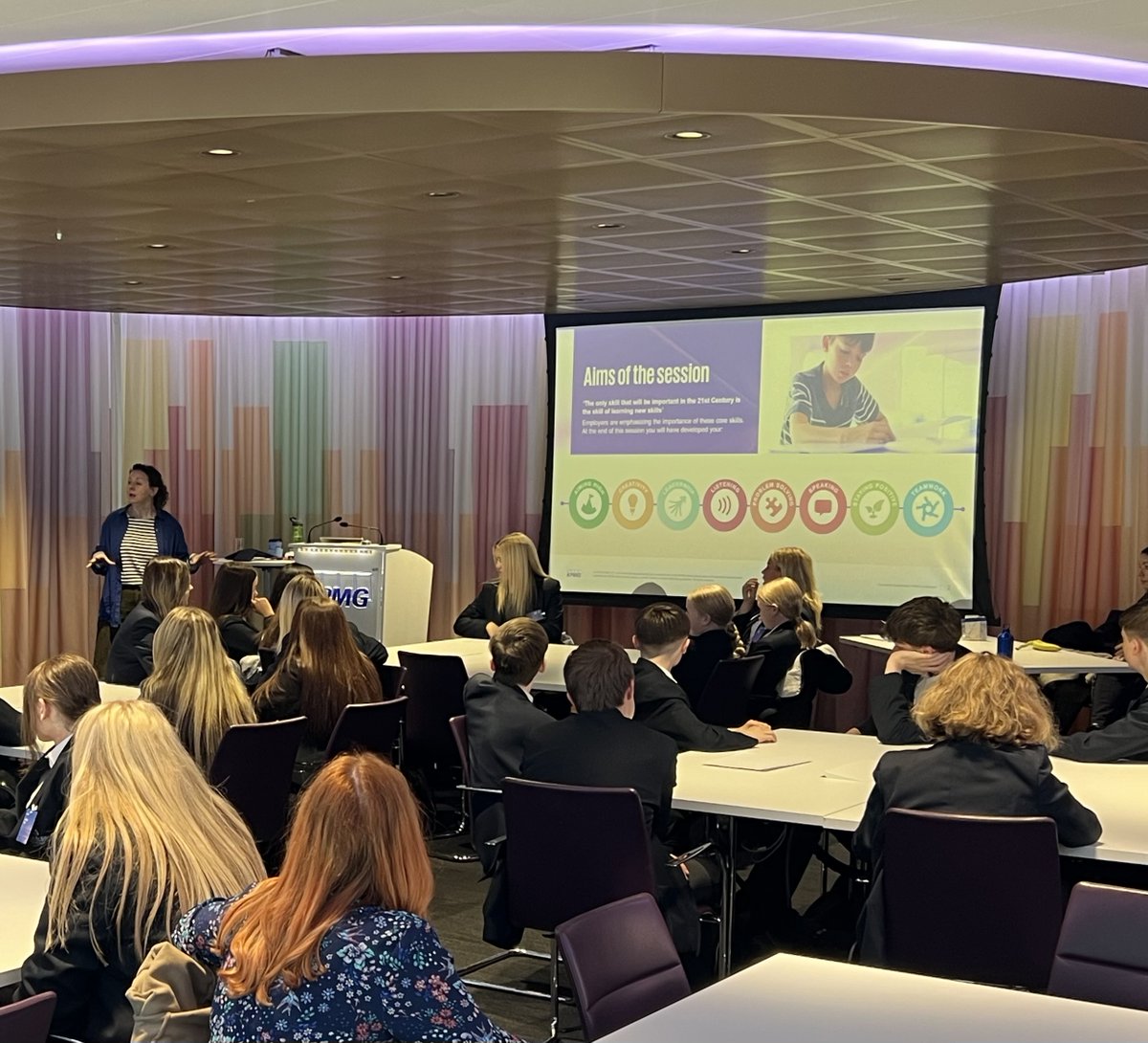 We have had the privilege to visit KPMG today with over 50 Y10 students where they have had the opportunity to experience life in the workplace. We are excited to welcome many more work experience opportunities throughout the year!