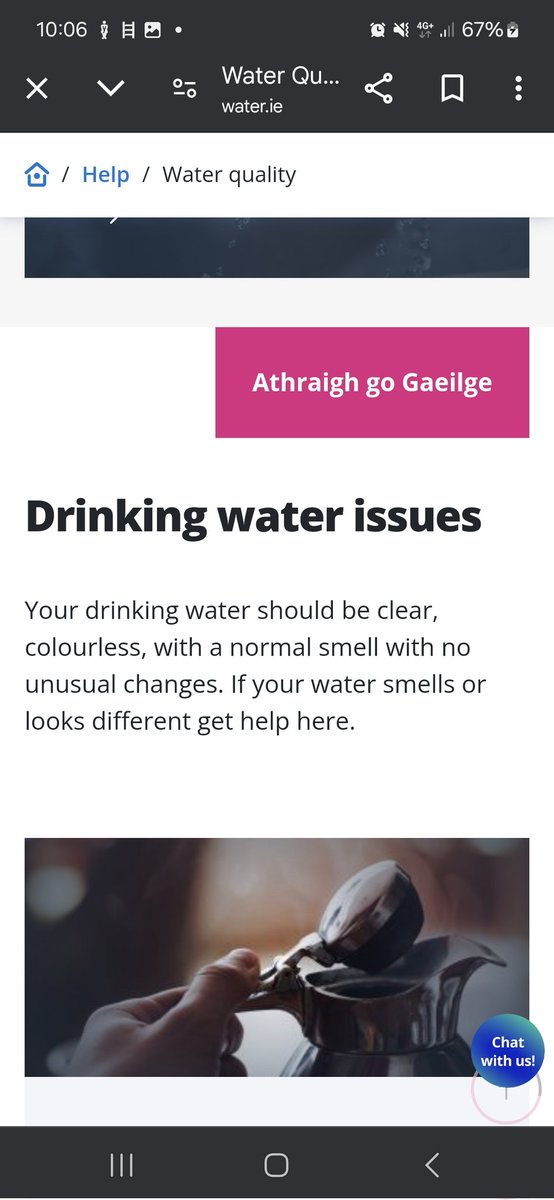 Shona Thoma (@shinyshona) on Twitter photo Reported musty tasting water to
<a href="/IrishWater/">Uisce Éireann - Irish Water</a> for investigation #Glanmire #Glashaboy supply. Neighbours have same concern and you can see in supermarkets lots more bottled water being bought than would be normal. Reported musty tasting water to
<a href="/IrishWater/">Uisce Éireann - Irish Water</a> for investigation #Glanmire #Glashaboy supply. Neighbours have same concern and you can see in supermarkets lots more bottled water being bought than would be normal.