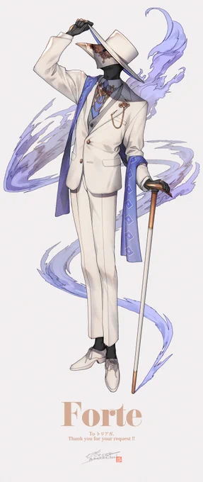 嘴の紳士#Skeb 