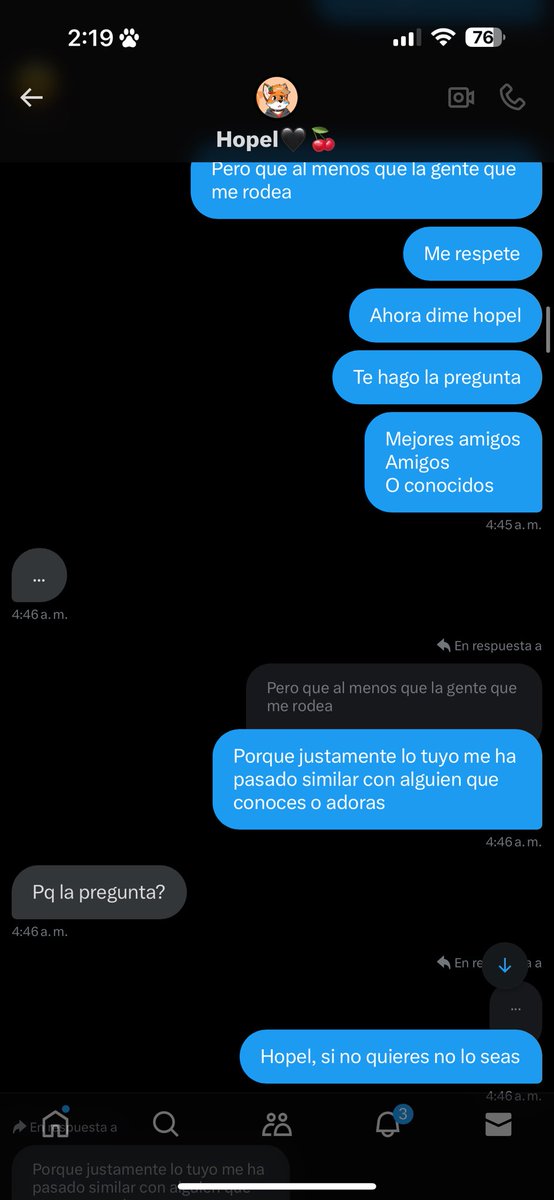 Furry_Diversity's tweet photo. @HopelessFoxArts Aquí algunas pruebas de tu forma de ser, verdad? 

Que bonito es borrarles las conversaciones a alguien y quedar como víctima a espaldas de tus amigos, a mi no me tiene que defender nadie, que hagan lo que quieran 

Yo soy feliz con lo que tengo y no necesito a nadie para ello https://t.co/8U0B9EKdEd