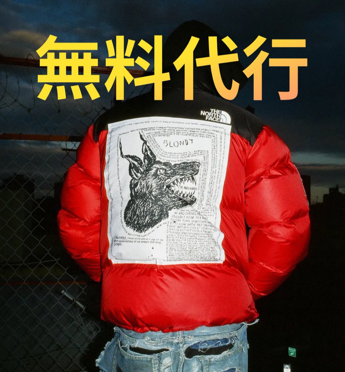 ⚡️SUPREME ノースコラボ⚡️

人気か正直怪しいですが無料で
TNFコラボのオンライン購入代行します😋

【応募方法】
・フォロー
・リポスト🔁＆いいね♥️

10月18日(金)夜10時締切
抽選で1名無料代行実施

※趣味で実施故、有料代行は×🙏

#無料代行
#supreme代行
#シュプリーム代行
#シュプリー厶