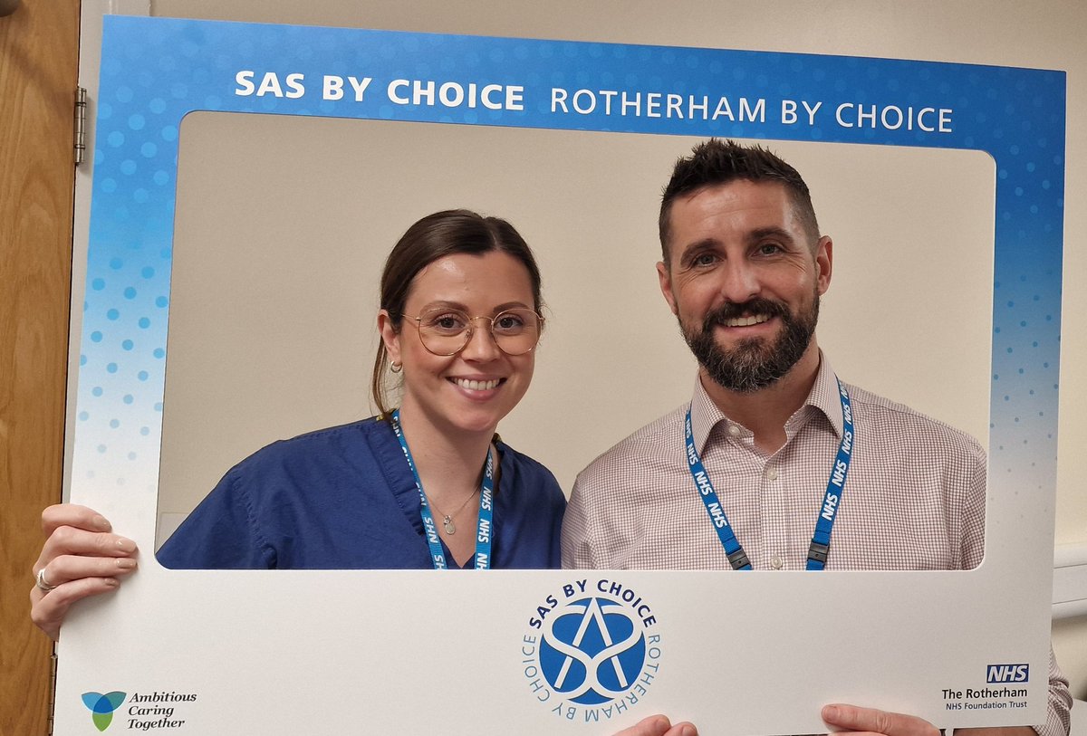 🎉It's #SASWeek24 our annual celebration of specialty and specialist (SAS) doctors &amp; dentists 

What better way to start the week than a SAS Networking Lunch hosted by Matt (SAS Doctor) &amp; Eleanor (SAS Dentist)

#SASByChoice
#RotherhamByChoice
#TRFTProud