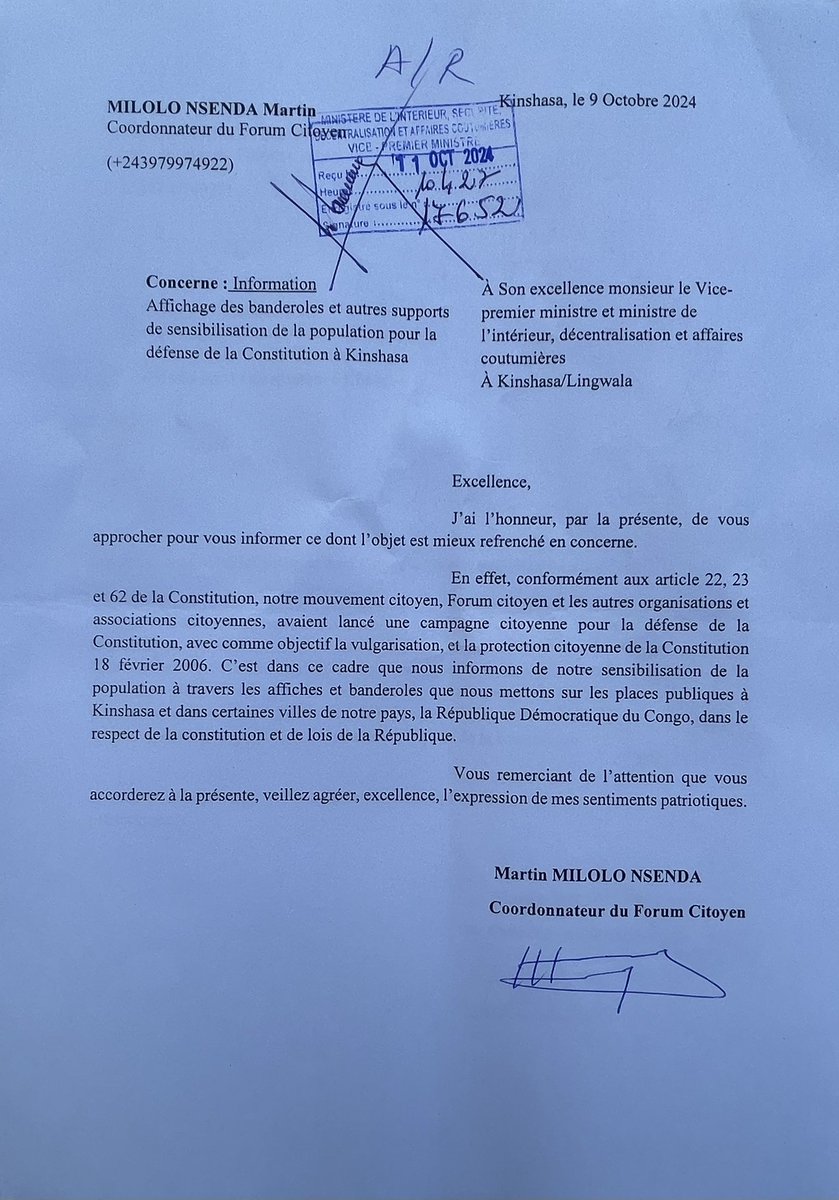 ConstitutionPas's tweet photo. « La revision constitutionnelle que propose le régime de l’UDPS est inopportune  et constitue une source des conflits de division. Mobilisons-nous pour barrer la route à cette menace contre notre démocratie. »
@VitalKamerhe1 @BillyKambale1 @uncrdc @luchaRDC @filimbi243 @matumo_b https://t.co/bA6JebdZUH