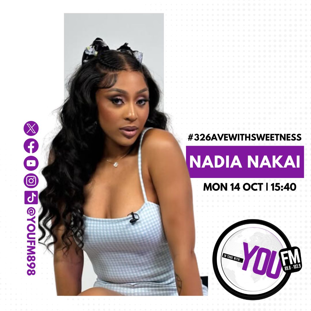 #InTuneWithYOU (@youfm898) on Twitter photo On #IWannaKnow, <a href="/sweetnessehm/">Sweetness Motsepe</a> is chatting to ambassador of <a href="/MoshitoRSA/">MoshitoRSA</a>, <a href="/NadiaNakai_/">Bragga</a>. This event celebrates the fusion of modern & traditional African music, offering artists a platform to shine! Plus, she has got new music & a reality show on the way!
#326AveWithSweetness On #IWannaKnow, <a href="/sweetnessehm/">Sweetness Motsepe</a> is chatting to ambassador of <a href="/MoshitoRSA/">MoshitoRSA</a>, <a href="/NadiaNakai_/">Bragga</a>. This event celebrates the fusion of modern & traditional African music, offering artists a platform to shine! Plus, she has got new music & a reality show on the way!
#326AveWithSweetness