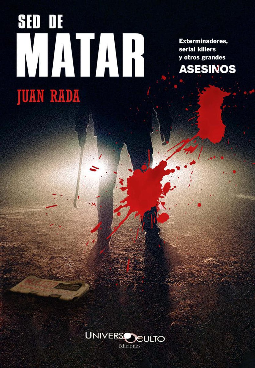 Nuevo libro en el que recojo las terribles correrías de los más importantes asesinos que han regado de sangre la geografía nacional. ‘Serial killers’, exterminadores, ‘ángeles de la muerte’, envenenadoras, descuartizadores, ‘viudas negras’… Siniestras y terroríficas historias.