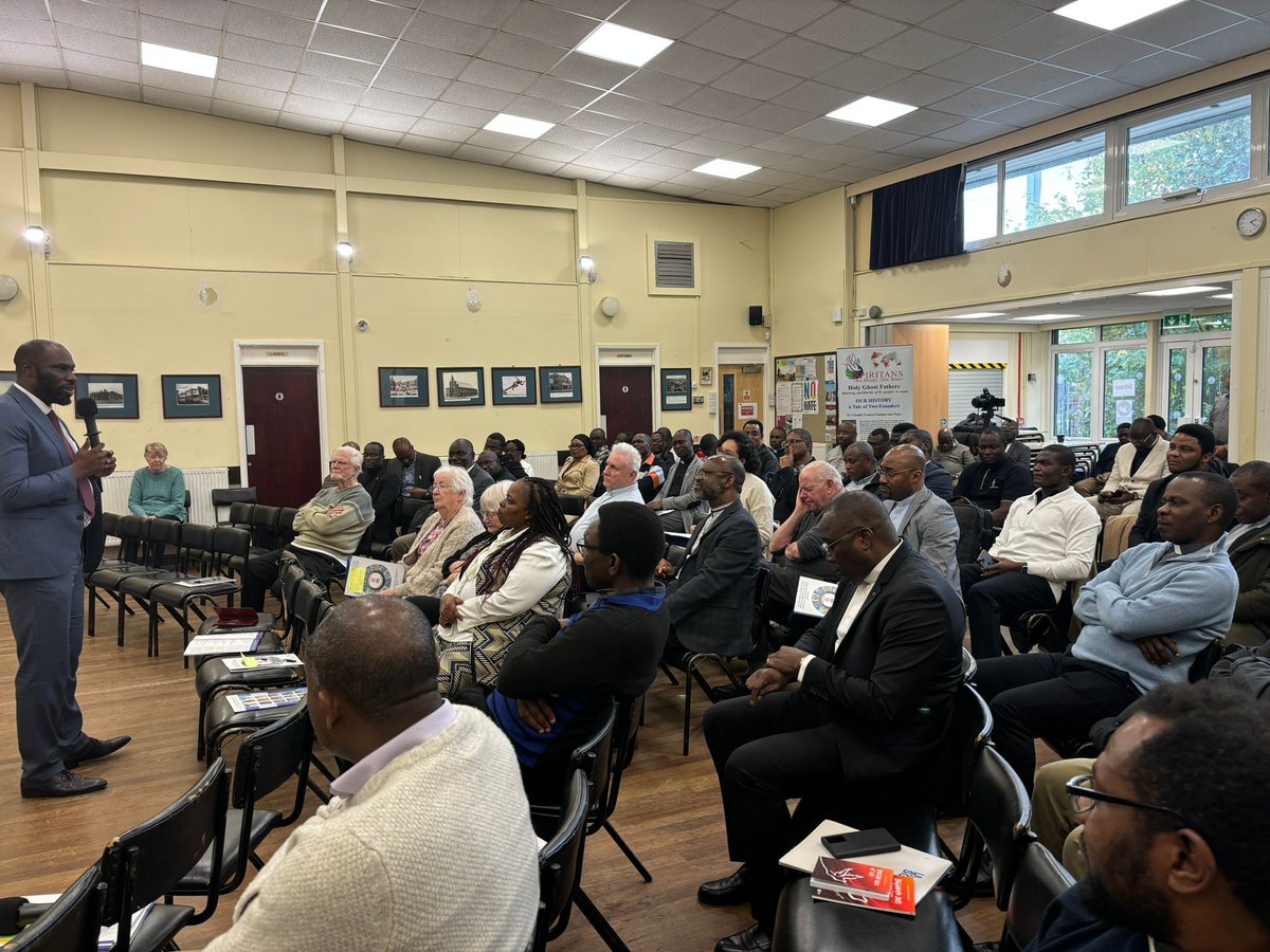 StPetersUK's tweet photo. The Spiritans 120th Celebration in the British Province' was attended by Mr Gabriel, Mrs White, and Year 11 Senior Prefects at St Brigid’s RC Church in Manchester on October 4th. They have been collaborating with Spiritans Just Youth since 2008. #Spiritans #Celebration https://t.co/1hc0p3po6f