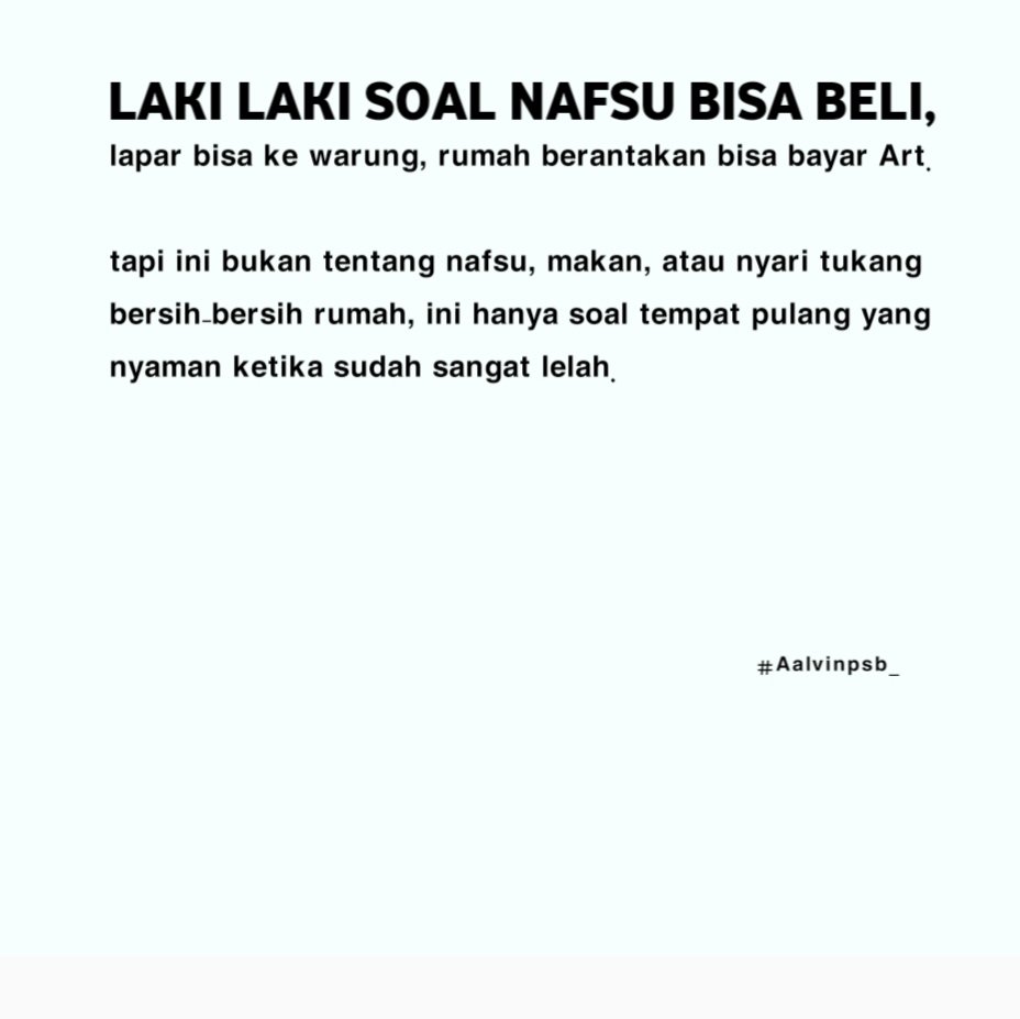 KENAPA LELAKI BUTUH WANITA ???