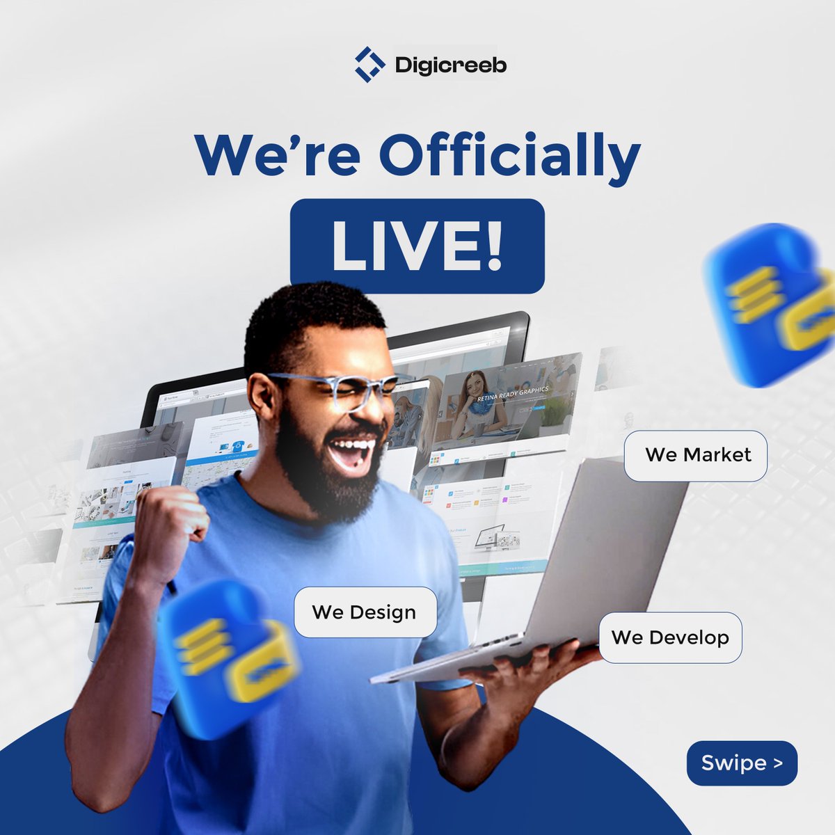 digicreeb's tweet photo. Ready to elevate your business with creative digital solutions? Digicreeb is here to bring your ideas and visions to live. 

Reach out to us today!

#Digicreeb #DigitalAgency #Design #Develop #Market https://t.co/l5rDpKradC