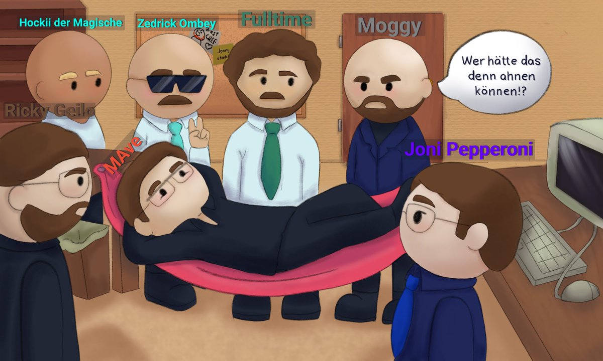 rivooki's tweet image. Im Büro mit @MythosOfGaming @FulltimeGamesYT @MAveExplorers @Zombey @HockiiRM @myFLASHware @UltiSean_ @Rickymainia