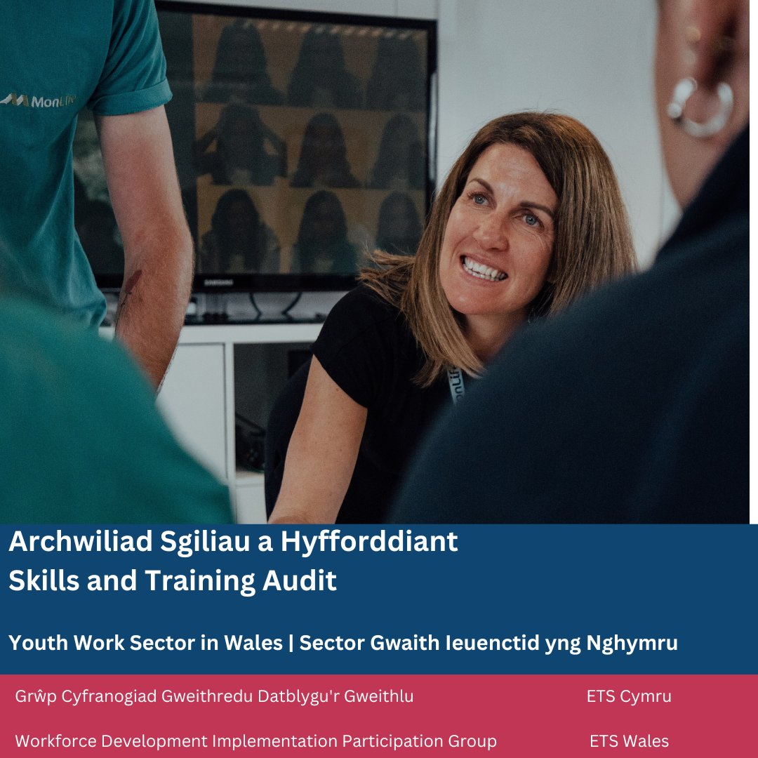 ETSWales's tweet image. Check out The Skills and Training Audit Report for the Youth Work sector in Wales now. 

This report will give direction of the National Training Programme and an insight into recruitment and retention.  

You can find the report here: tinyurl.com/2y2hap68