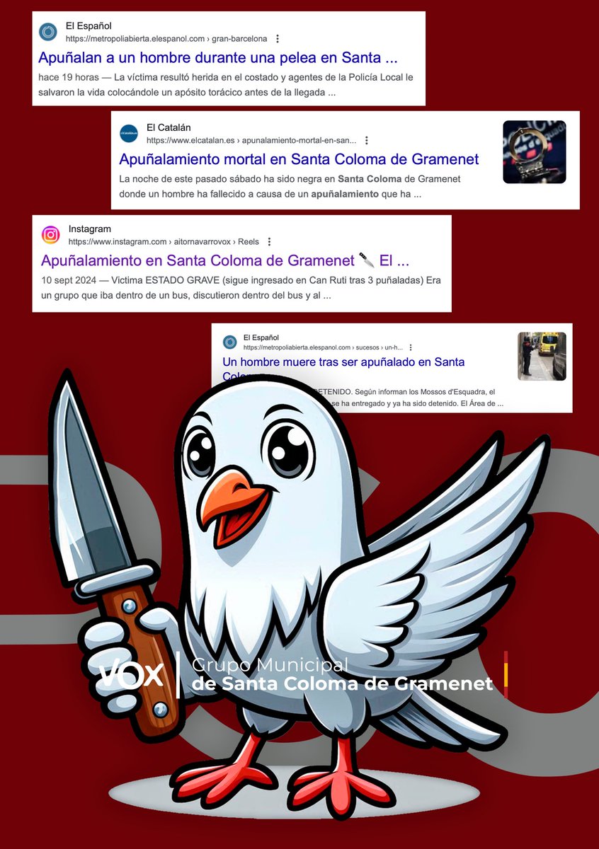 VOX Santa Coloma de Gramenet tweet media
