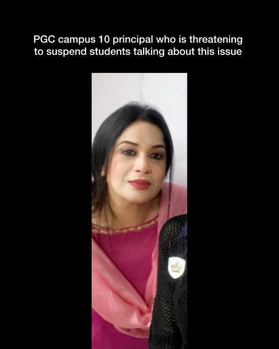 radioPakistan47's tweet photo. A woman principal 
A woman who is criminal and illegitimate chief minister 
A woman heading punjab woman protection authority 

Yet a woman is unsafe in her own college &amp; the women in power are protecting the RAPIST!

Cr:@khadijasid751 https://t.co/W1FlVQtNJc