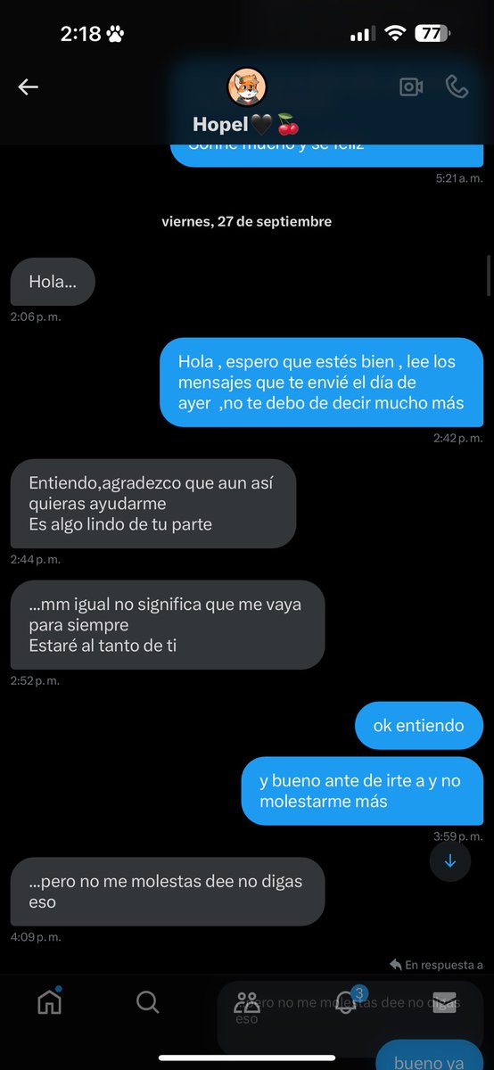 Furry_Diversity's tweet photo. @HopelessFoxArts Atento que mala persona soy!!! Mirad!
Y seré alguien respetuoso y lo personal me lo ahorraré 

Pero veo que simplemente eres un manipulador como el otro, y tu mismo te lo demuestras.

Tu mismo acabarás como el y peor.

Porque solo no estoy.

Todo esto porque confíaste de el. https://t.co/xilukRHh1X