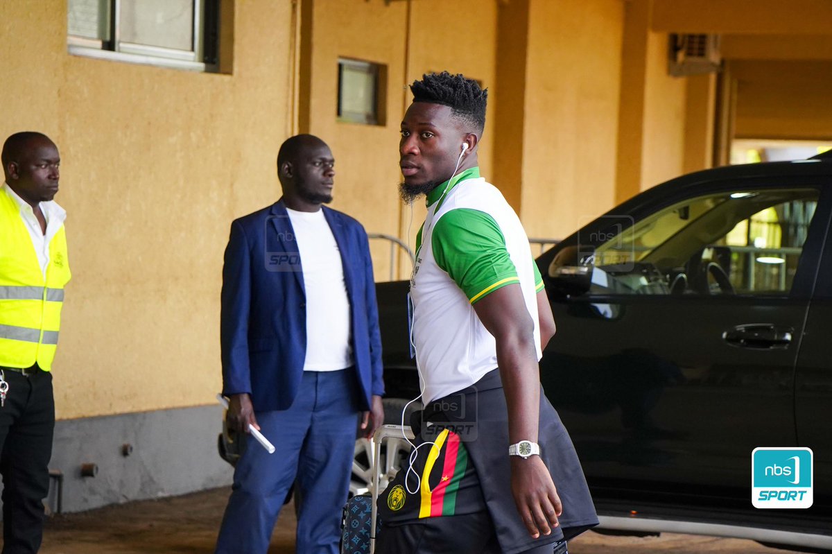 NBSportUg's tweet photo. Ladies and gentlemen, @ManUtd goalkeeper 🧤 @AndreyOnana and his Cameroon 🇨🇲 teammates 📍
#NBSportUpdates #AFCON2025Q #KENCAM 📸: @FfreyPhotos https://t.co/PpBeUpPV7H