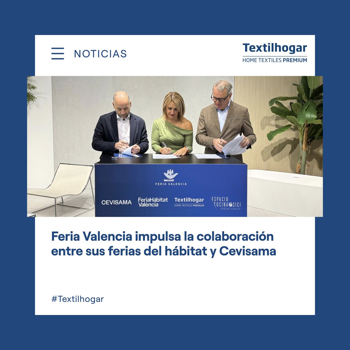 Feria Valencia impulsa la colaboración entre sus ferias del hábitat y Cevisama

🔵 Lee el artículo completo:

textilhogar.com/feria-valencia…