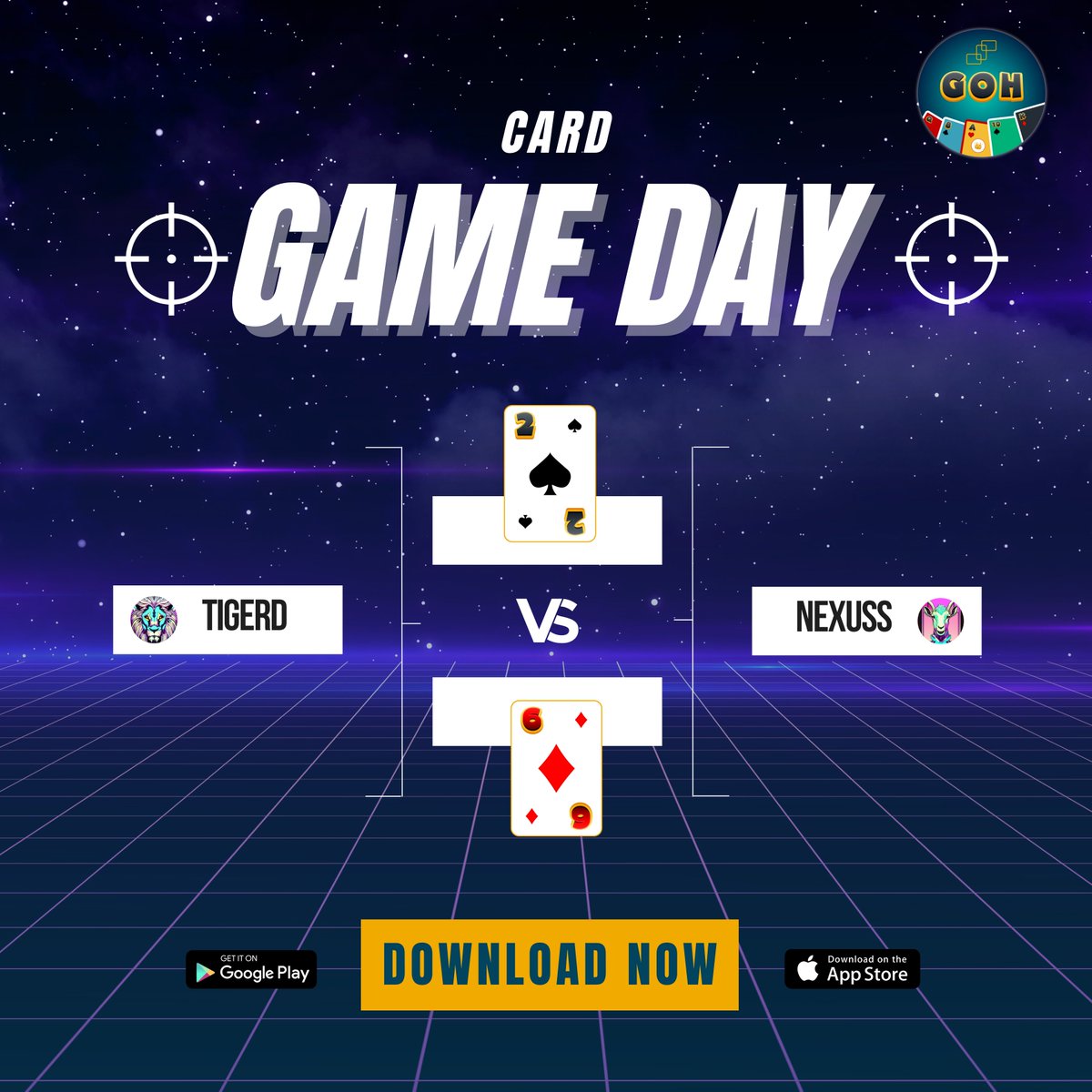 gameofhands_'s tweet photo. Once you start playing, you won’t want to stop! Dive into the fun with Game of Hands and challenge your friends today! Download Now

#mobilegames #CardGame #freeplaywin #CardGameFun #GetReady #cardgaming #cardgames #playingcards #gamingcommunity #trickcardgame #gamingapp https://t.co/CTVywO4mx3