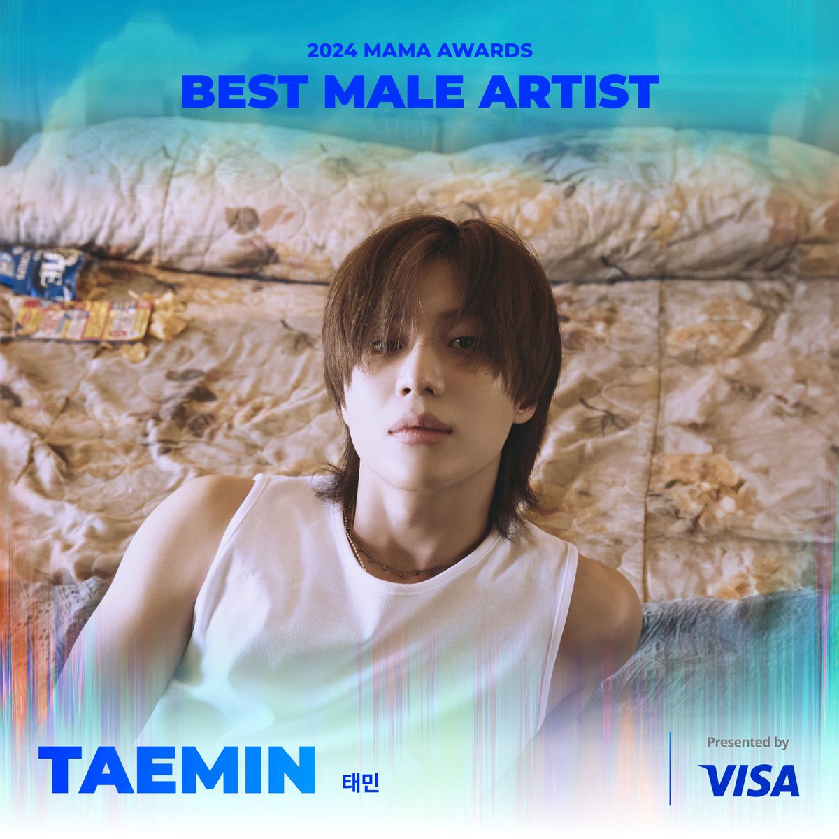 BPMFAMILYTH's tweet photo. #แทมิน มีชื่อเข้าชิงรางวัล Best Male Artist, Best Choreography, Best Dance Performance Male Solo และ Fan's Choice Male จากงาน 2024 MAMA Awards 🌟

#TAEMIN #태민 @TAEMIN_BPM https://t.co/tUVq8uk3so