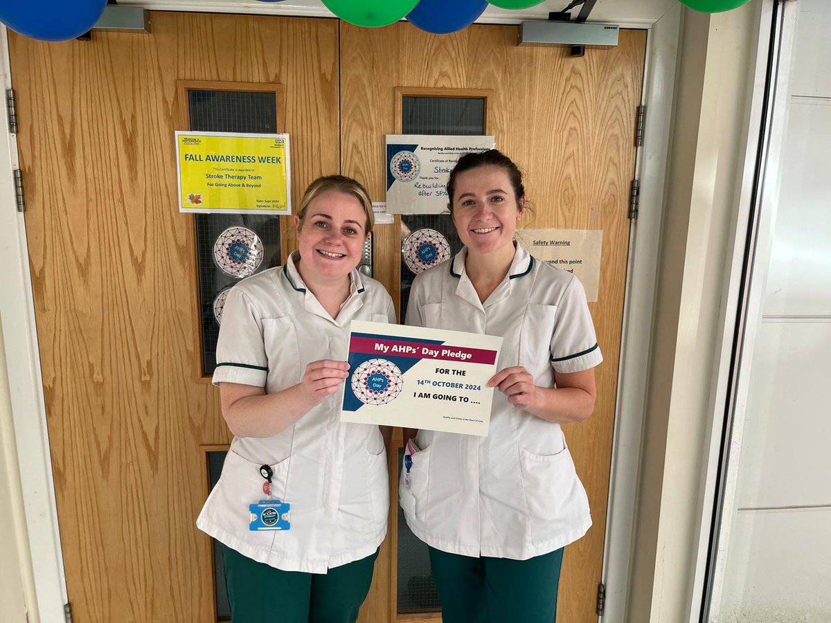 Stockport Stroke Team (@hasuhill) on Twitter photo Occupational Therapists Vicki & Abbie pledge to "keep patients' at the centre of care" #AHPDay #AHPsDay2024 <a href="/ClaireGuy3/">Claire Guy</a> <a href="/mandphysiocouk/">Amanda Bowden</a> <a href="/StockportNHS/">Stockport NHS FT</a> Occupational Therapists Vicki & Abbie pledge to "keep patients' at the centre of care" #AHPDay #AHPsDay2024 <a href="/ClaireGuy3/">Claire Guy</a> <a href="/mandphysiocouk/">Amanda Bowden</a> <a href="/StockportNHS/">Stockport NHS FT</a>
