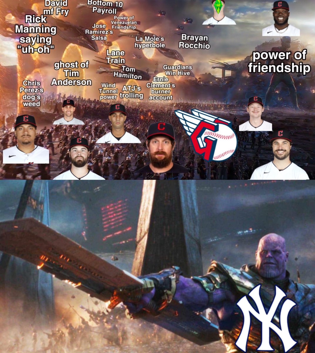 MichaelHook_CLE's tweet photo. We are ready for war #ForTheLand #GuardsBall https://t.co/6KxMlZe4nA