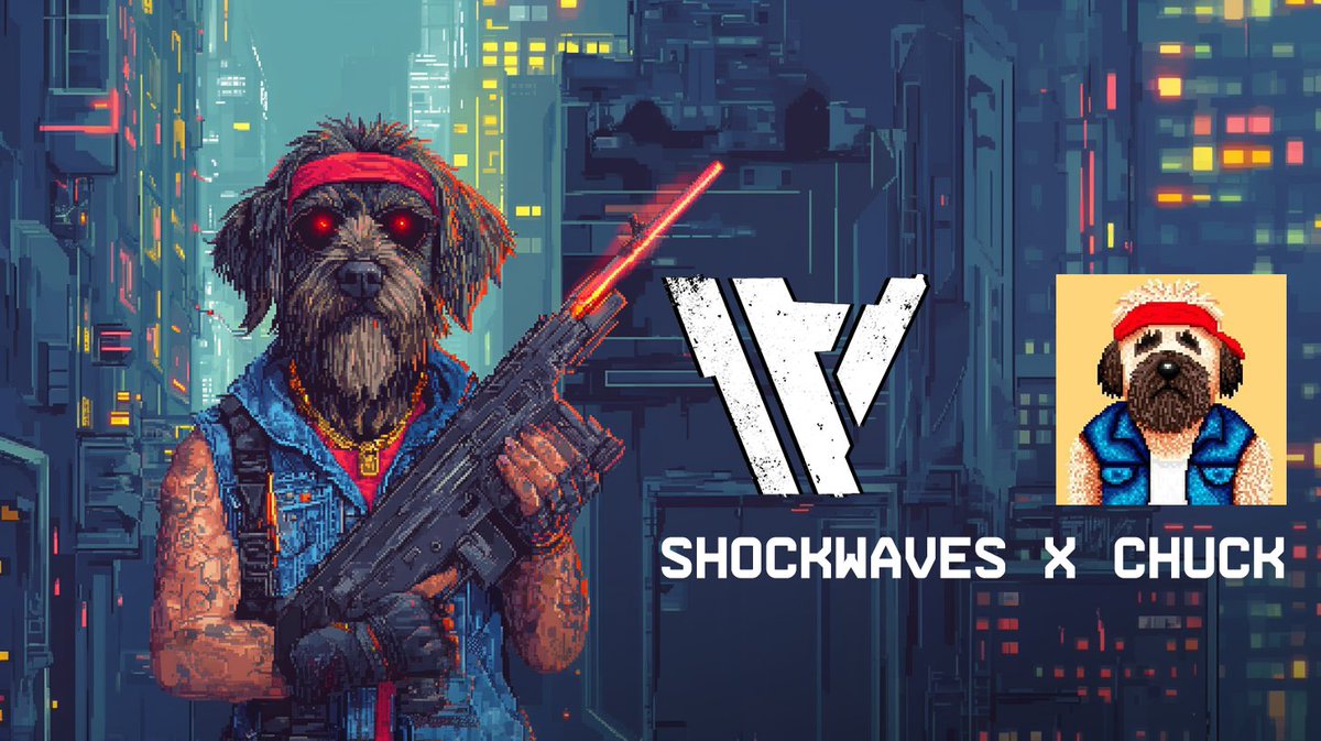 🏆New Tournament🏆
<a href="/CHUCK_on_Base/">CHUCK</a> is our new partner for this tournament on <a href="/Shockwaves_AI/">Shockwaves</a> !

⌛️Dates: from 15th to 20th Ocotber
💸Rewards: 500$ of $CHUCK to share for the top 30

Download the game on <a href="/Elixir_Games/">Elixir Games</a> and play!
🔗elixir.games/browse/shockwa…