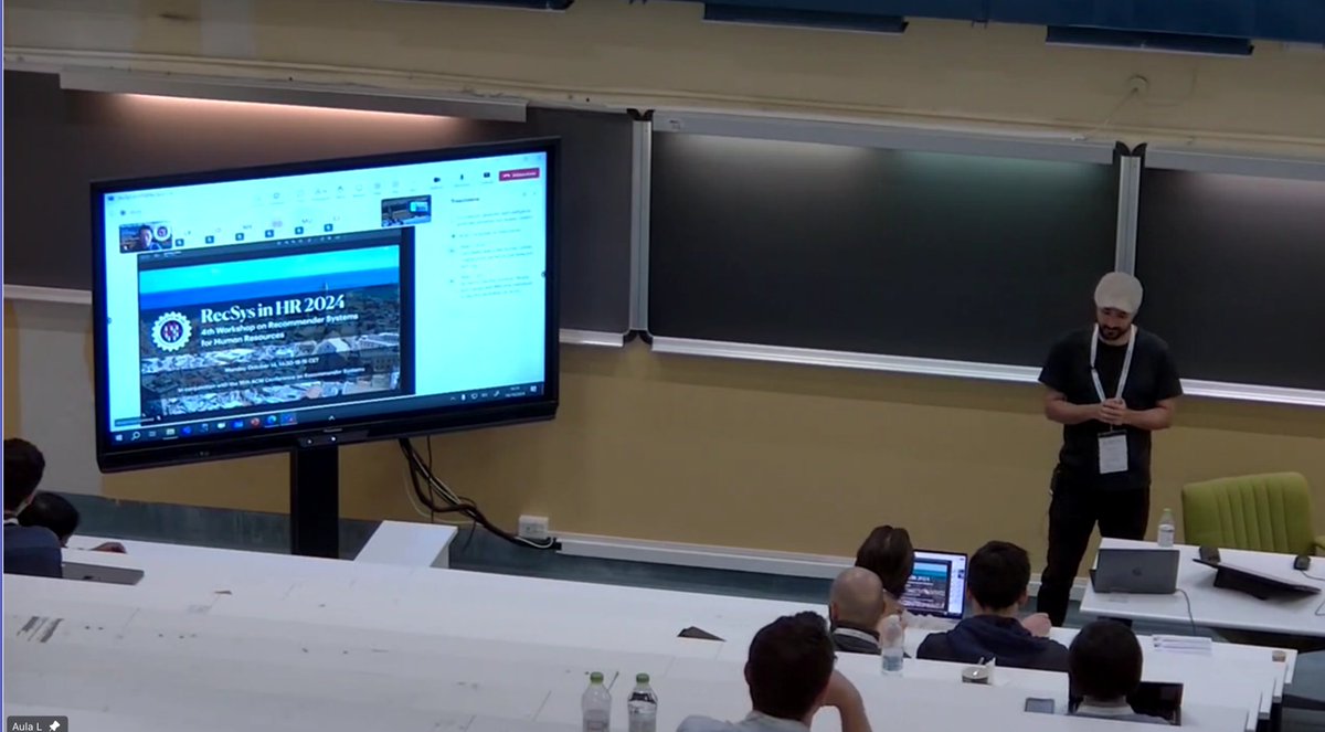 We have started! Mesut opens our workshop at <a href="/ACMRecSys/">ACM RecSys</a> #RecSys2024! 🙌