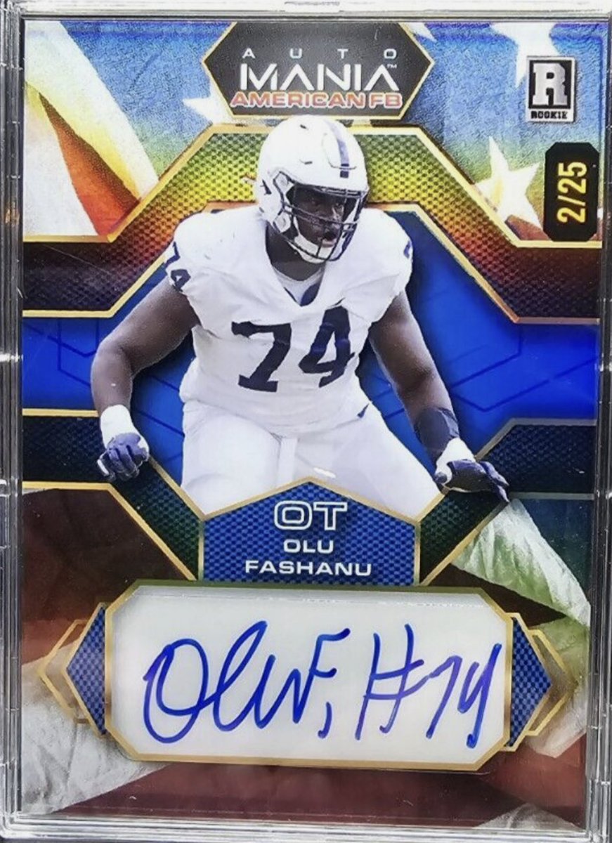 JetCastPod's tweet photo. 🚨🚨GAMEDAY GIVEAWAY🚨🚨

When the Jets win tonight we are giving away 
👇👇

- Olu Fashanu 2024 Wild Card Auto Mania American Flag 2/25 🔥

To Enter: 
- Follow US 
-  Retweet 

*Bonus Entry*
- Tag A #JetUp  fan https://t.co/qstnvwuOIH