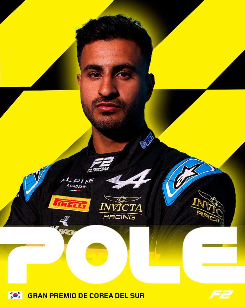 VFT_eSports's tweet photo. ¡Beltrán acaba con la racha de Pereda!  

El piloto de Invicta Racing @Endeke0 se lleva su primera pole en Corea 🇰🇷 y supera por escasas centésimas de segundo a Pereda.

Enhorabuena Gustavo! 
#GOVFT https://t.co/cqKrlFimAl