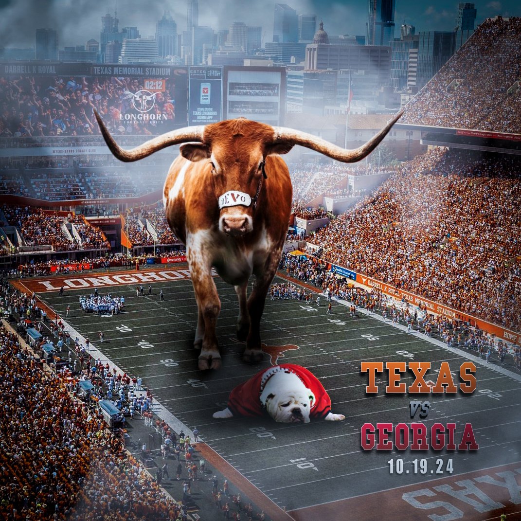 UTFootballEdits's tweet image. It's BEAT GEORGIA WEEK!!! 😤🤘🏽