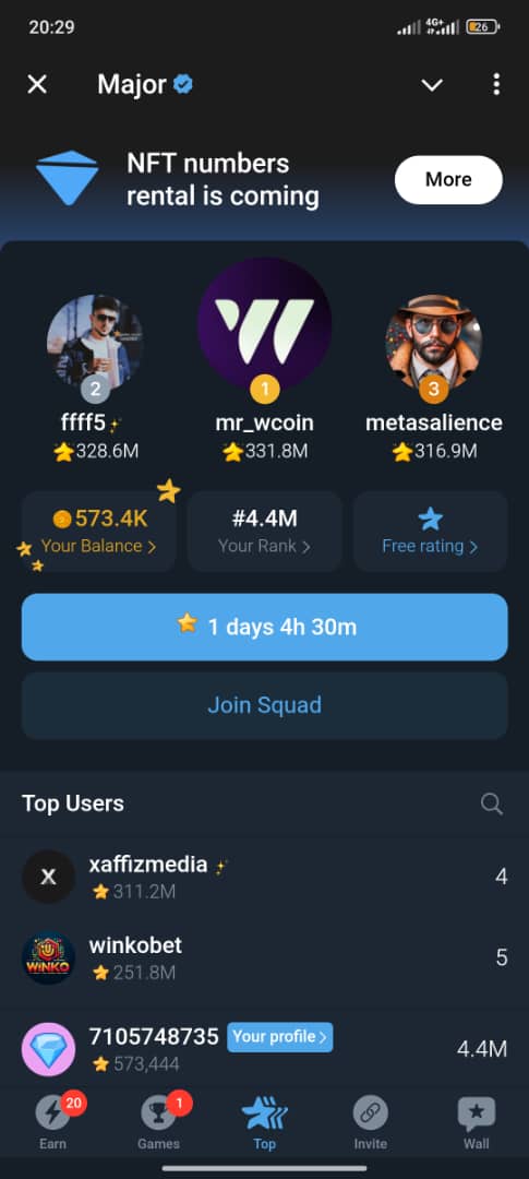 vickycruz77's tweet photo. Telegram account for sale
With 2$ worth of ETH for the MEMEFI
If interested
#telegrem #major #blum #Notcoin
#memecoin #Tomarket https://t.co/sdjsjYL9ls