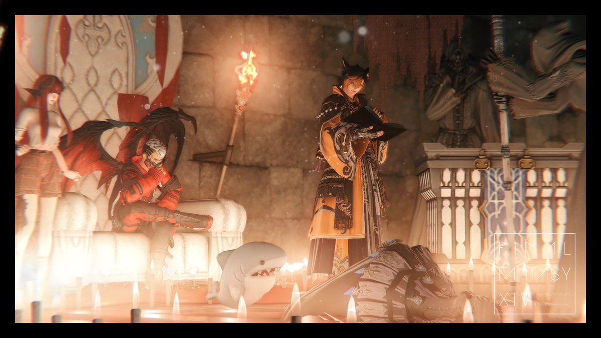 Phoenix_Vff14's tweet photo. Went Haunted House Hunting with my FC mates and had a blast!! If you have any Haunted House suggestions,  comment bellow!
#HauntedHouse #FFXIV #HALLOWEEN https://t.co/FikcpNo2jw