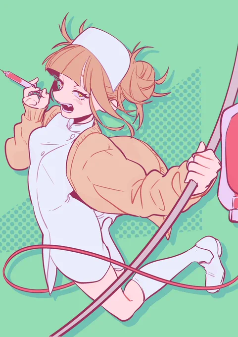 アニメヒロアカ観たので本誌のときに描いたやつ再掲トガちゃんの可能性に想いを馳せて 