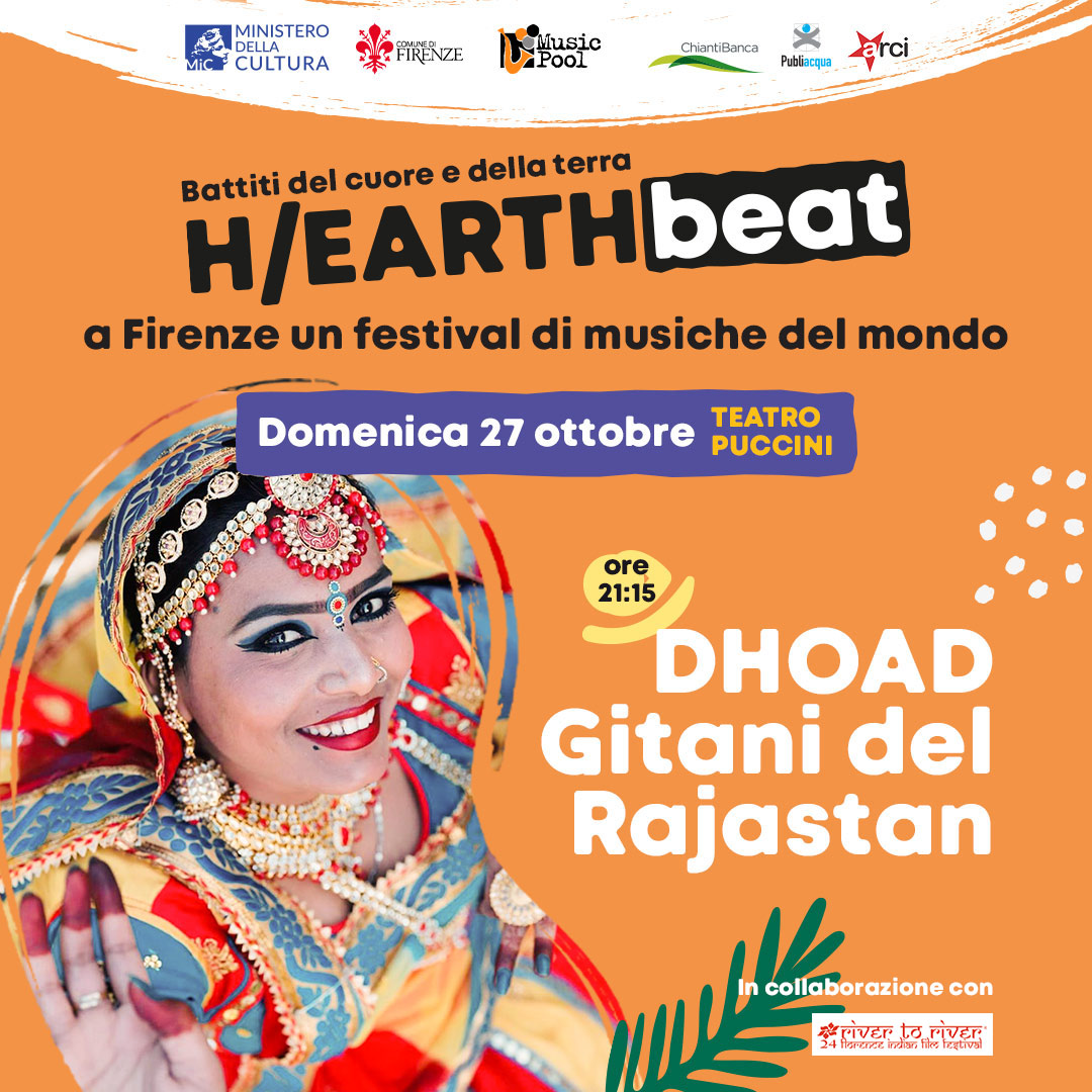 River to River FIFF (@river2riverfiff) on Twitter photo #savethedate 📅 27 ottobre ore 21.15 @ Teatro Puccini, Firenze 👉 H/Eearthbeat festival in collaborazione con #RIVER2RIVERFIFF presenta <a href="/DhoadG/">Dhoad Gypsies</a> ! #getrivered
ticketone.it/event/heartbea… #savethedate 📅 27 ottobre ore 21.15 @ Teatro Puccini, Firenze 👉 H/Eearthbeat festival in collaborazione con #RIVER2RIVERFIFF presenta <a href="/DhoadG/">Dhoad Gypsies</a> ! #getrivered
ticketone.it/event/heartbea…