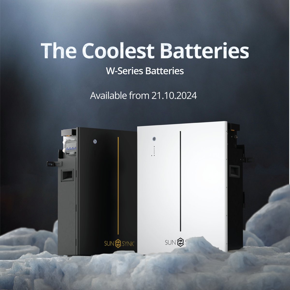 Coming soon: The Coolest Batteries ❄️ 

We're excited to announce the upcoming launch of our W-Series batteries, engineered to excel in extreme conditions.

Taking pre-orders for release from the 21st October 2024.

Stay tuned for more updates!

#Sunsynkwseries #SolarPower