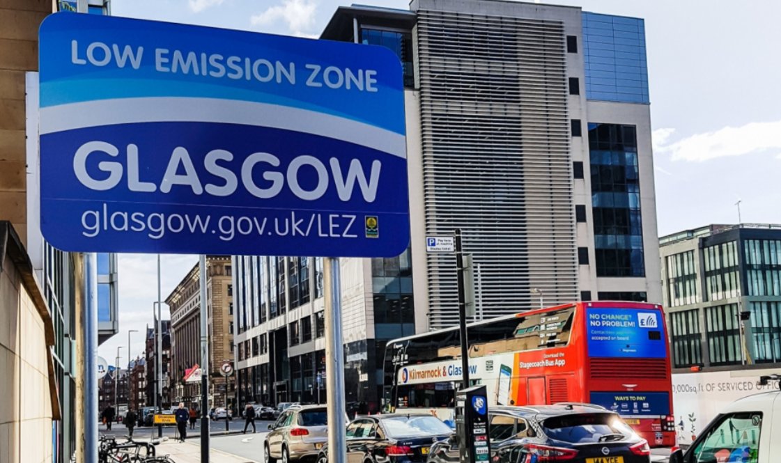 🌍 Glasgow’s new Low Emission Zone is making a big impact! Since its introduction, air quality has improved, with a drop in NO2 levels. A step forward for cleaner, healthier urban living! 🚶‍♀️🌿 #SustainableCities #CleanAir #LEZ