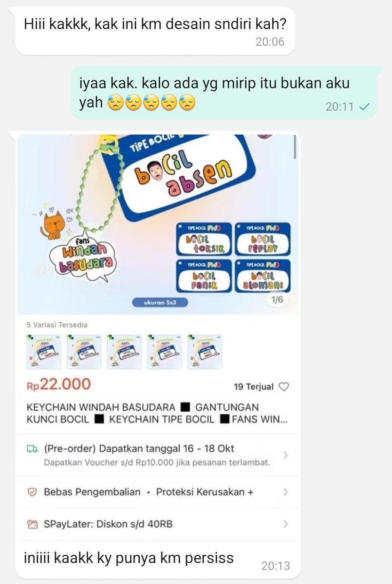 957zip's tweet photo. gusyy mau kasih tau kalo kicen bocil fwb punyaku itu yg pic 1 yaa. aku design sendiri, ada bukti speed drawingnya. utk pic 2 itu aku udh chat sellernya, katanya dia minta maaf (kalo) mirip dan tdk mengakui kalo mengkopi designku. yaudah gak aku perpanjang (c) https://t.co/aYGJD5pf4P